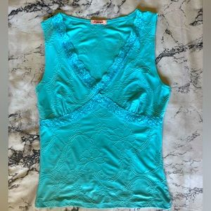 Lace trimmed cami